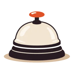 A desk call bell